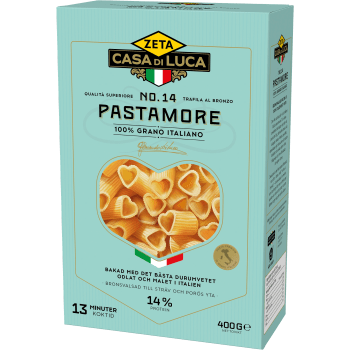 Pasta Pastamore 400g Zeta.