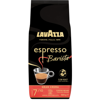 Kaffe Espresso Barista Gran Crema bönor 500g Lavazza.