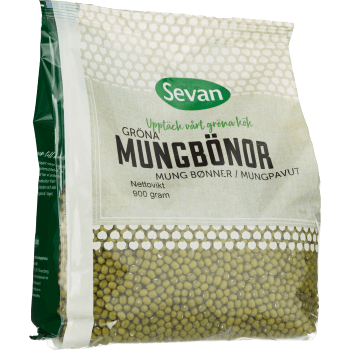 Mungbönor Gröna 900g Sevan.