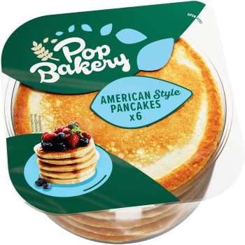 Pannkakor Amerikanska 6-p 240g POP! Bakery.
