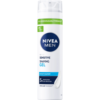 Rakgel Sensitive Shaving 200ml Nivea Men.