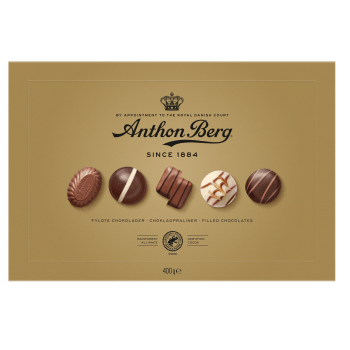 Chokladask Guld 400g Anthon Berg.