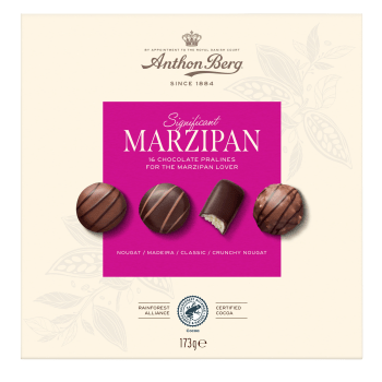 Choklad Ask Significant Marzipan 173g Anthon Berg.