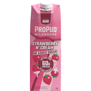 Milkshake Strawberry n' Cream Laktosfri 1000ml ProPud.