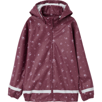 Regnjacka plommon 122/128 mywear.