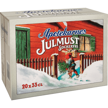 Läsk Julmust Sockerfri Burk Suitcase 6.6l Apotekarnes.