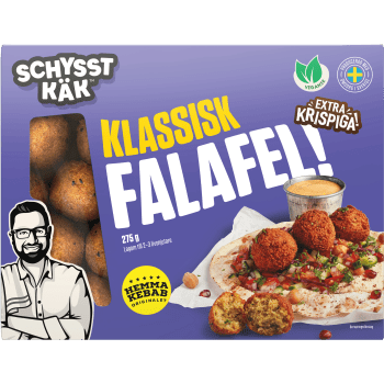 Falafel klassisk 275g Schysst käk.