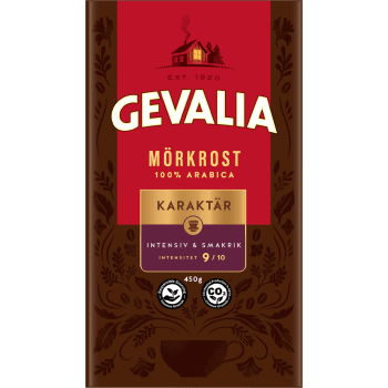 Kaffe Karaktär Mörkrost 450g Gevalia.