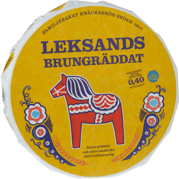 Brungräddat knäcke 830g Leksands Knäckebröd.