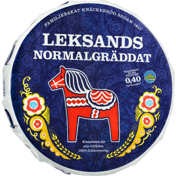 Knäckebröd Normalgräddat 830g Leksands Knäckebröd.