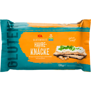 Havreknäcke Glutenfri 170g ICA.