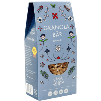 Glutenfri Granola Bär Eko 425g Ewalie.