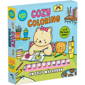 Cozy coloring En cozy målarbok.