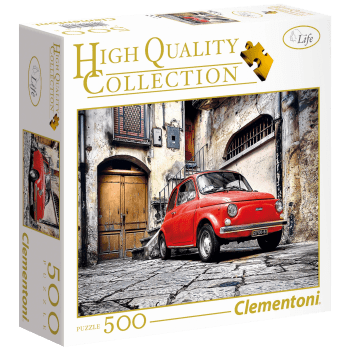 Pussel Fiat 500 bitar Clementoni.