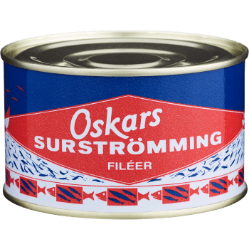 Surströmming filé 10-12st 300g Oskars.