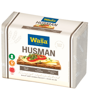 Knäckebröd Husman 260g Wasa.