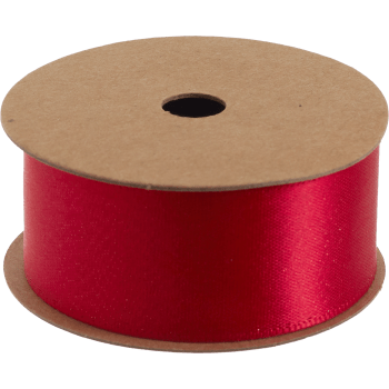 Presentband glitter röd 2,5cmx3m.