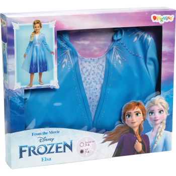 Klänning Elsa stl S Disney Frozen.