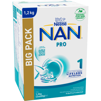 NAN Pro 1 0m big pack 1200g Nestle.