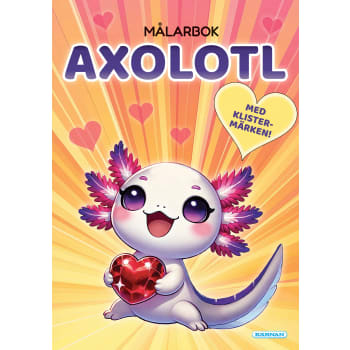 Målarbok Axolotl.