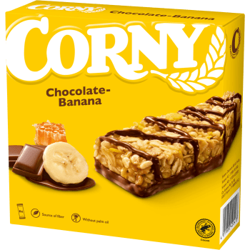 Müslibars Chocolate Banana MP 150g Corny.