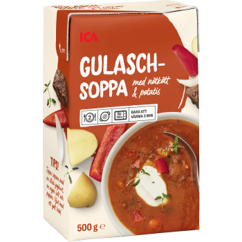 Gulaschsoppa 500g ICA.