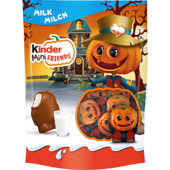 Chokladpåse Mini Friends Halloween 122g Kinder.