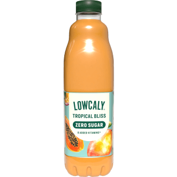 Fruktdryck Tropical Bliss sockerfri 1000ml Lowcaly.