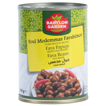 Foul Modemmas Favabönor Chilli 400g Babylon Garden.
