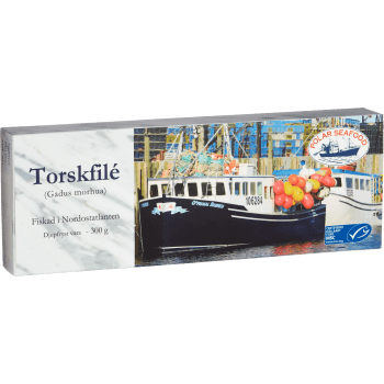 Torskfilébitar Fryst 300g Polar Seafood.