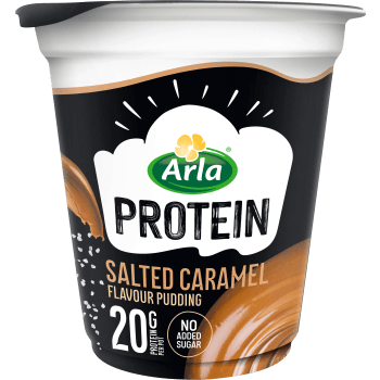 Proteinpudding Salted Caramel Laktosfri 200g Arla®.