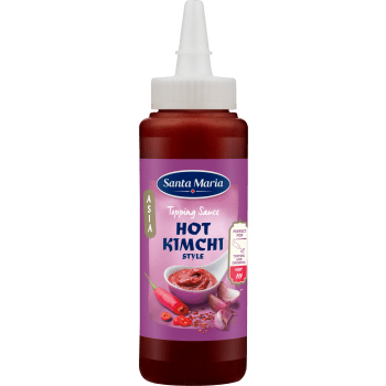 Topping Sauce Hot Kimchi Style 250ml Santa Maria.