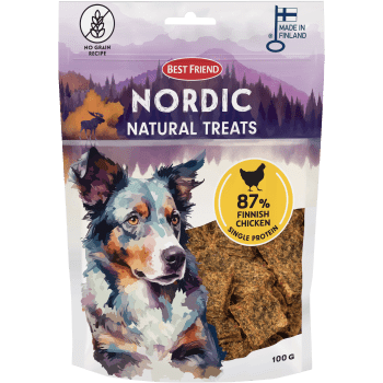 Hundgodis Kyckling 100g Best Friend.