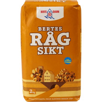 Rågsikt 2kg Berte Qvarn.