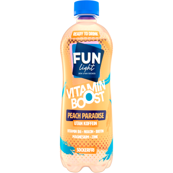 Peach Paradise 500ml Fun light.