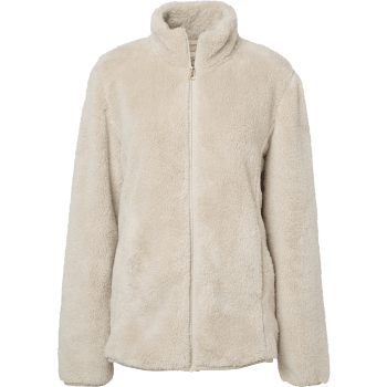 Miranda pile jacket Silver gray.