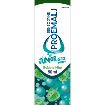 Tandkräm ProEmalj Junior 6-12 år 50ml Sensodyne.