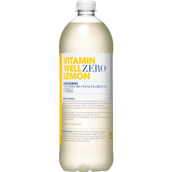 Vitamindryck Zero Lemon 1.15l Vitamin Well.