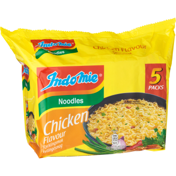 Snabbnudlar Kyckling 5-p 350g Indomie.