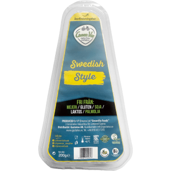 Ost Swedish Style Vegansk Glutenfri Laktosfri 200g Greenvie.