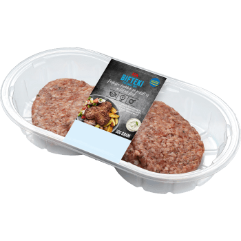 Färsbiffar Färsk Bifteki 300g ICA.