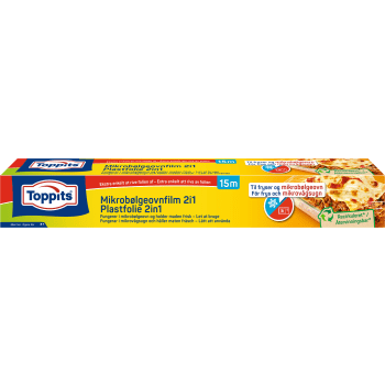 Plastfolie 2IN1 15m Toppits.