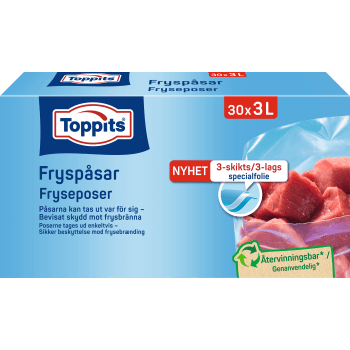 Fryspåsar 3L 30-p Toppits.