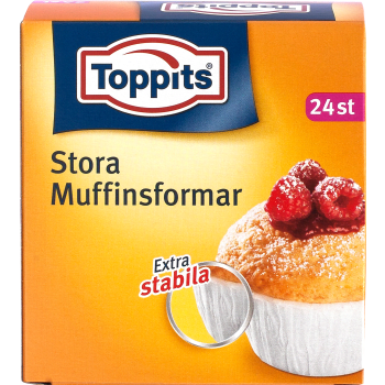 Stora Muffinsformar 24-p Toppits.