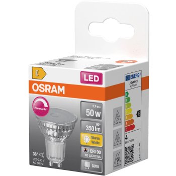 LED PAR16 GU10 350lm(50W) Dimbar Osram.