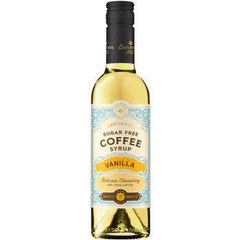 Coffee Syrup Sugar Free Vanilla 3,75cl Saturnus 1893.