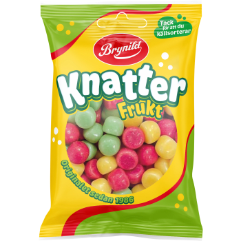 Knatter Frukt 80g Brynild.