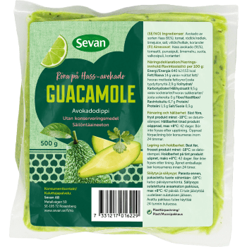 Guacamole 500g Sevan.