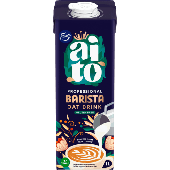 Havredryck Professional Barista 1000ml Fazer Aito.