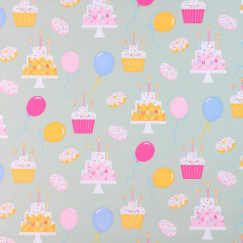Presentpapper Cupcake 0,7x3m.